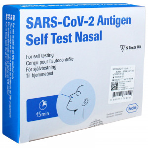 SARS-COV-2 AG PST NASAL (5 TEST KITS)